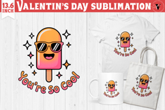 Cute Valentine&#039;s sublimation | Valentines day love clipart Product Image 1
