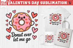 Cute Valentine&#039;s sublimation | Valentines day love clipart Product Image 1