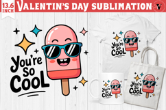 Cute Valentine&#039;s sublimation | Valentines day love clipart Product Image 1