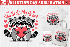 Cute Valentine's sublimation | Valentines day love clipart Product Image 1