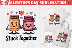 Cute Valentine's sublimation | Valentines day love clipart Product Image 1
