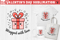 Cute Valentine's sublimation | Valentines day love clipart Product Image 1