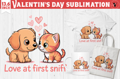 Cute Valentine's sublimation | Valentines day love clipart Product Image 1