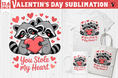 Cute Valentine's sublimation | Valentines day love clipart Product Image 1