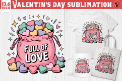 Cute Valentine's sublimation | Valentines day love clipart Product Image 1