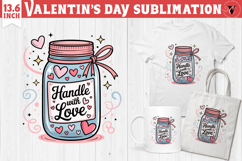 Cute Valentine's sublimation | Valentines day love clipart Product Image 1