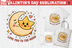 Cute Valentine's sublimation | Valentines day love clipart Product Image 1