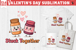 Cute Valentine's sublimation | Valentines day love clipart Product Image 1