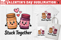 Cute Valentine's sublimation | Valentines day love clipart Product Image 1