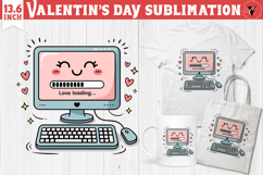 Cute Valentine's sublimation | Valentines day love clipart Product Image 1