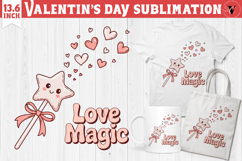 Cute Valentine's sublimation | Valentines day love clipart Product Image 1
