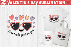 Cute Valentine's sublimation | Valentines day love clipart Product Image 1