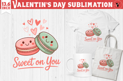 Cute Valentine's sublimation | Valentines day love clipart Product Image 1
