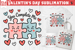 Cute Valentine's sublimation | Valentines day love clipart Product Image 1