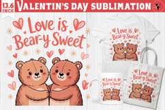 Cute Valentine's sublimation | Valentines day love clipart Product Image 1