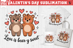 Cute Valentine's sublimation | Valentines day love clipart Product Image 1