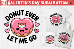 Cute Valentine's sublimation | Valentines day love clipart Product Image 1