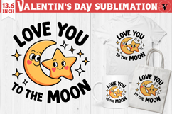 Cute Valentine's sublimation | Valentines day love clipart Product Image 1