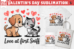 Cute Valentine's sublimation | Valentines day love clipart Product Image 1