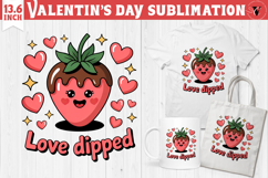 Cute Valentine's sublimation | Valentines day love clipart Product Image 1