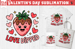 Cute Valentine's sublimation | Valentines day love clipart Product Image 1
