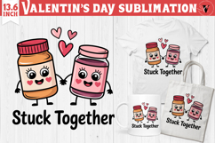 Cute Valentine's sublimation | Valentines day love clipart Product Image 1