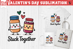 Cute Valentine's sublimation | Valentines day love clipart Product Image 1