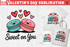 Cute Valentine's sublimation | Valentines day love clipart Product Image 1