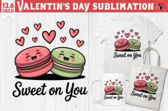 Cute Valentine's sublimation | Valentines day love clipart Product Image 1