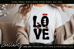Valentine's Day SVG PNG EPS DXF Love Heart SVG for Cricut Product Image 3