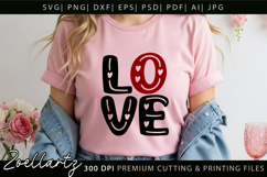 Valentine's Day SVG PNG EPS DXF Love Heart SVG for Cricut Product Image 2