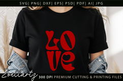 Valentine's Day SVG PNG EPS DXF Love Heart SVG for Cricut Product Image 4
