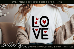 Valentine's Day SVG PNG EPS DXF Love Heart SVG for Cricut Product Image 4