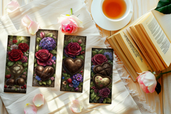 Valentine's Day Bookmarks, Printable Valentine Bookmarks, 18 Product Image 2