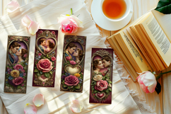 Valentine's Day Bookmarks, Printable Valentine Bookmarks, 21 Product Image 2
