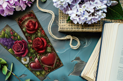 Valentine's Day Bookmarks, Printable Valentine Bookmarks, 28 Product Image 2