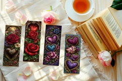 Valentine's Day Bookmarks, Printable Valentine Bookmarks, s4 Product Image 2
