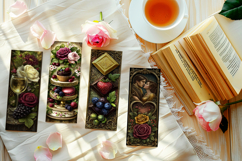 Valentine's Day Bookmarks, Printable Valentine Bookmarks, s7 Product Image 2