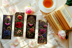 Valentine's Day Bookmarks, Printable Valentine Bookmarks, s9 Product Image 2