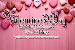 Valentine&#039;s Day Mockup, Top View Mock Up, Pink Red Mockup,20 Product Image 1