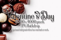 Valentine&#039;s Day Mockup, Top View Mock Up, Candy Mockup, B3 Product Image 1