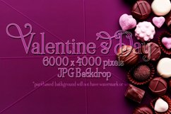 Valentine&#039;s Day Mockup, Top View Mock Up, Candy Mockup, B9 Product Image 1