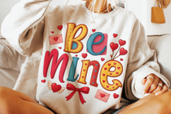 Be Mine Valentine's Day PNG, Love PNG, Xoxo PNG, Cupid PNG Product Image 3