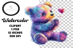 Valentines Day Bear Clipart