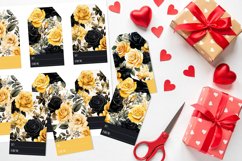 Valentine&#039;s Day Elegant Roses Printable Gift Tags &amp; Sheet 11 Product Image 6