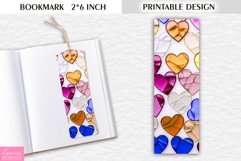 Stained Glass Bookmark Printable Design Product Image 1