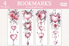 Valentines Day Bookmarks