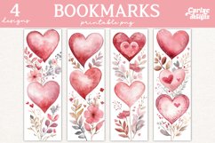 Valentines Day Bookmarks