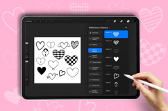 Valentines Day Brush Stamp