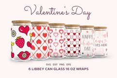 Valentines Day Bundle, Libbey Can Glass 16 oz, Love Bundle Product Image 1